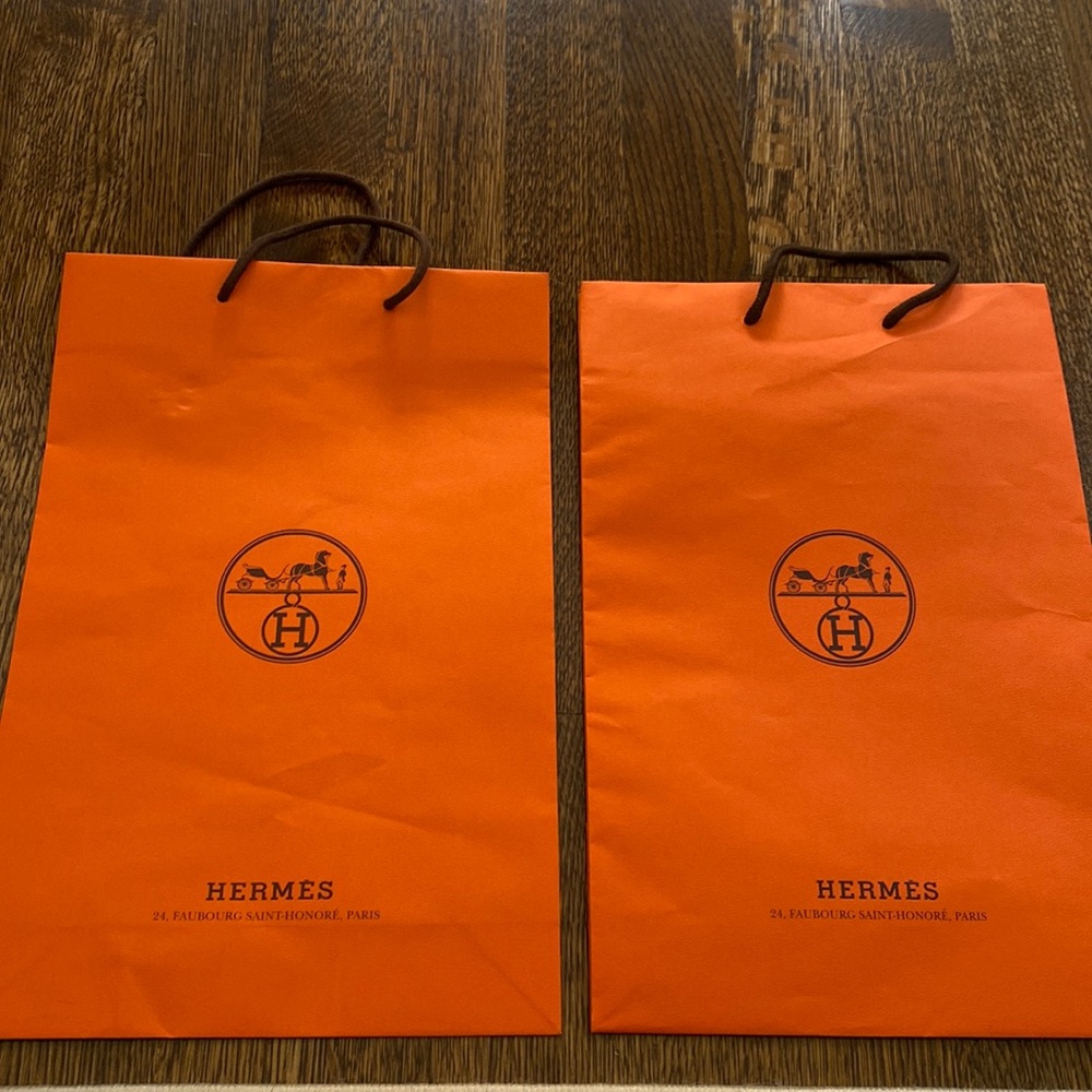 Hermes Shopping Bags (2)